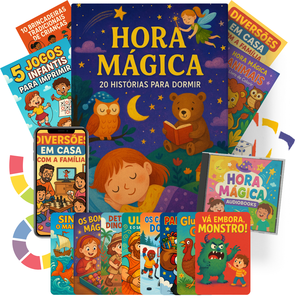 Produto Hora Mágica - Kit com histórias e audiobooks